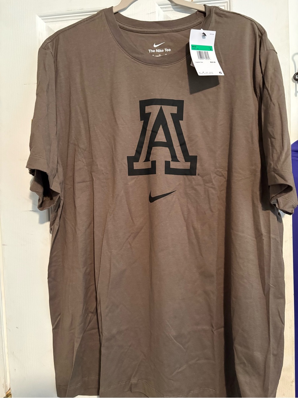 Nike Brown Short Sleeve Tee Arizona